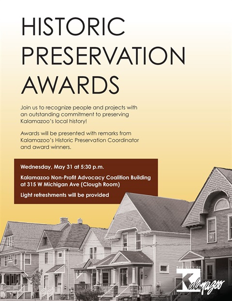 Graphic with details for HPC Awards with houses and text