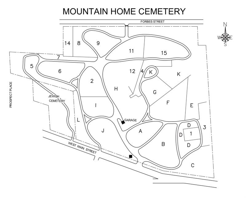 Mountain Home Section Map