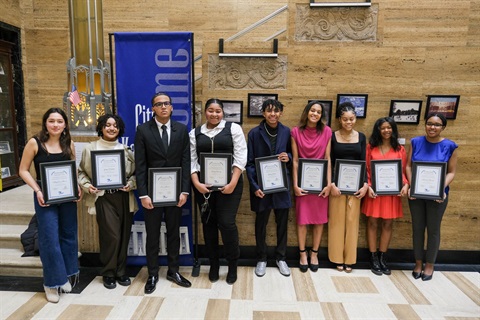 A photo of the 2024 Social Justice Youth Award Winners