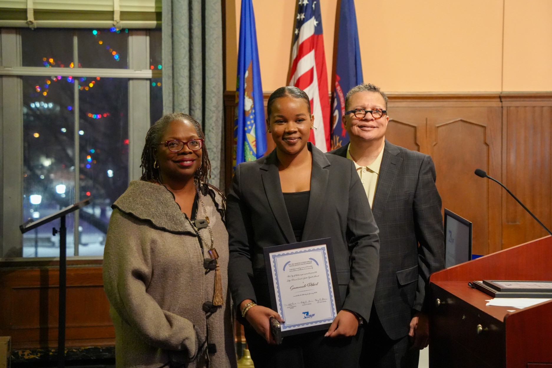 Photo of Social Justice Youth Award Winner Savannah Robert