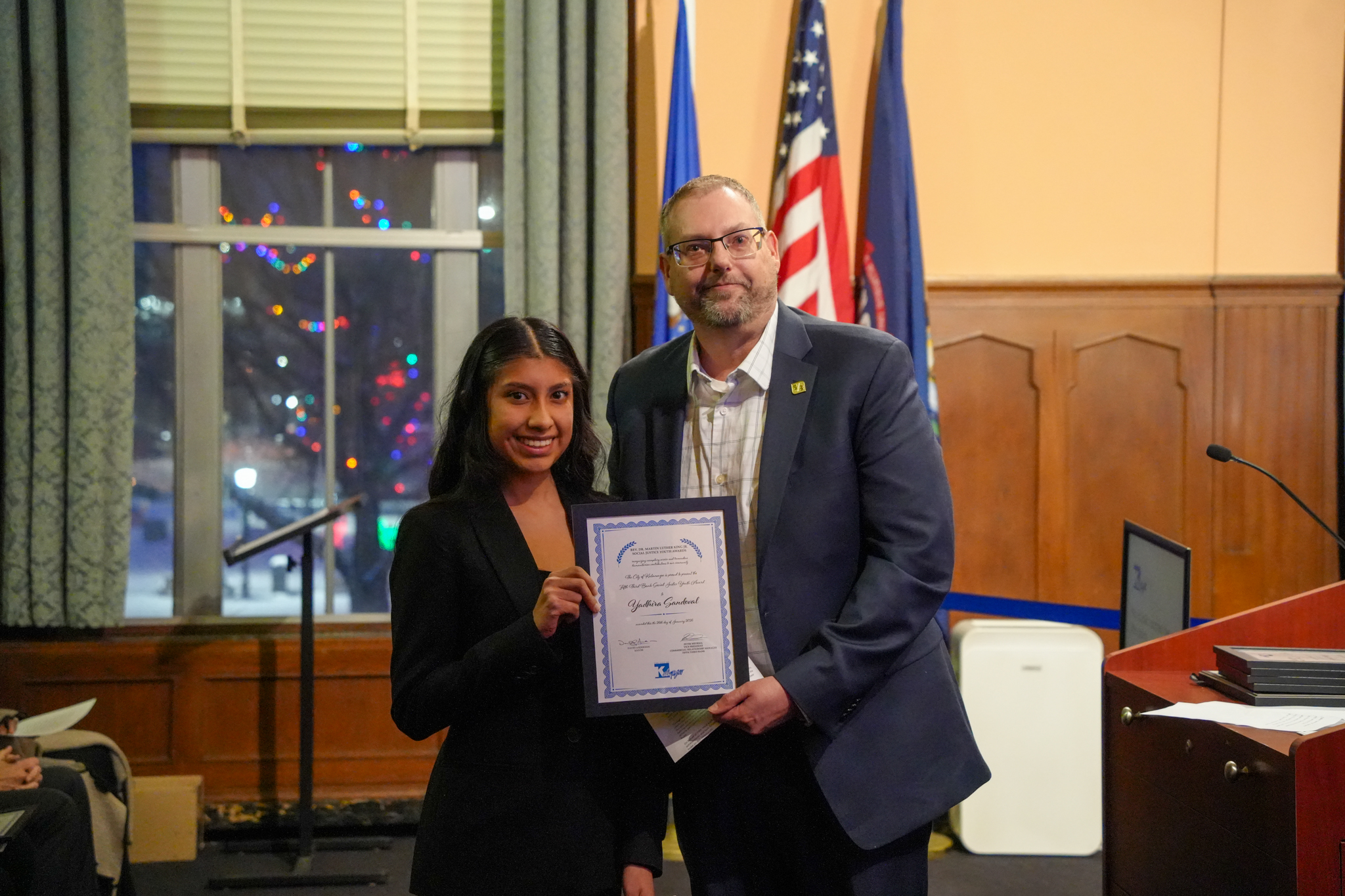 Photo of Social Justice Youth Award Winner Yadhira Sandoval