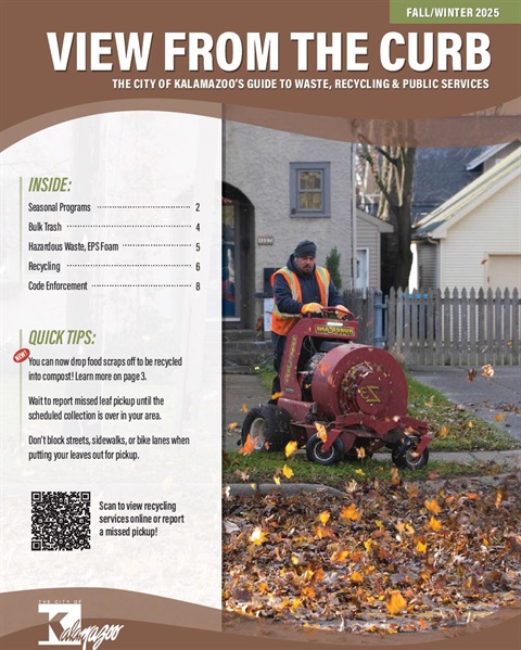 Cover of a Spring View from the Curb newsletter